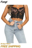 Women‣s Sexy Perspective Lace Bra Fashion Solid Color Backless Suspender Body Shaping