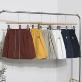 Fongt Niche Dress Half-Dress Woman Tight Waist A Trouser Skirt Open Fork Quick Dry Casual Skirt 8183