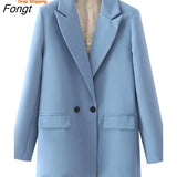 Autumn and Winter New Women's Jacket Elegant Casual Sports Women's Suit One-piece Top Luxury Jacket for Women
