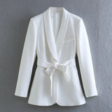 Fongt And Dress Blazer 231018 Straight-Fits High-Rise Trousers 2216118 Suit