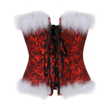 Fongt Christmas Corset Christmas Hair Lace Bouquet Of Clothes