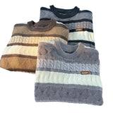 Fongt Design Round Collar Hooded Long-Sleeved Sweater Women's Autumn And Winter Wear Loose Sweet Knitted Bottom Top