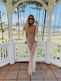 New Hot Fashion Sexy Nail Beads Hot Burqa Mesh Long-Sleeved