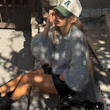 Fongt New Linen Chest With Lantern Sleeves In The Spring And Summer High-Waisted Long-Character Half Skirt Loose