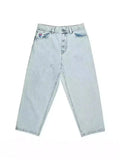 Straight Jeans For Men Retro Hip-Hop Goth Street Clothing Harajuku Men's Casual Pants 1028-1-Outfit