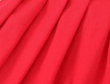 Fongt Women's Red Embroidery Sling Dress 5187