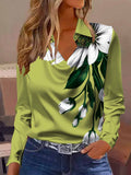 Fongt Shein's Long-Sleeved Spring And Autumn Shirt Women's Clothing New