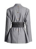 Fongt Suit 2025 Autumn New Commuter Wind Collar Long-Sleeved Casual Suit Jacket Woman