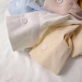 Fongt Shirt Autumn Dress Women's New Coat Long-Sleeved French Small Shirt Loose Folded Interior Design