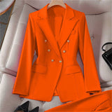 Fongt Suit Retro Coat Stylish 2025 Spring And Autumn Women's Korean Edition Casual Design Serie Swear Set