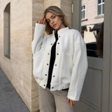 Fongt Lamb Velvet Jacket Multi-Color Optional Soft Fluffy Super Warm Autumn And Winter Fashion Sense Simple Match Girl