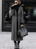 Fongt Autumn And Winter Casual Fashion Hair Coat Women's Clothing