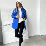Long Breasted Collar Loose Warm Rhomenge Cotton Clothing New 2022 Autumn And Winter Versatile Thick Cotton-Padded Clothes Women-Outfit