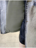 2023 Winter Down Jacket Women Oversized Coat Fluffy Faux Fur Warm Parkas Patchwork Women Waterproof
