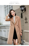 Fongt And Winter New Japanese And Korean Explosion Single Thick Hairs This Female Coat Wish Multi-Colored And Long Coat