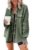 Fongt 2025 New Coat Fashion Casual Collar Pocket Splicing Irregular Shirt Jacket Woman