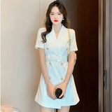 Fongt Shoulder Loose Thin Black Small Suit Jacket Woman 2025 New Korean Long-Sleeved Suit Top