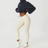 Fongt Coat Olympic Grain Velvet Autumn And Winter Collar Loose Pumping Rope Zipper Sweater Fashion Hot Girl Dress Thicken