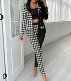 Fongt New Casual Fashion Suit Women's Suit Suit