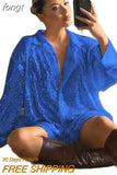Blouses Women Shirt Long Sleeve Top Women Green White Shirt Solid Oversized Shirt Party Club Sexy Outfits Y2K