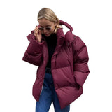 Fongt Coat 2025 Autumn And Winter New Cotton Jacket Loose Cotton Jacket Loose Coat Top