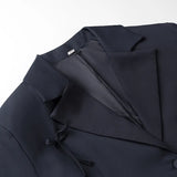 Fongt Homemade New Women's Oceanic 髫髫 Casual Bow Trim Blazer