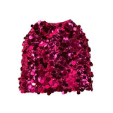 Fongt Fashion Sleek Dress Girl Summer High-Waisted A-Word Ultra-Short Skirt Small Swab A Hip Skirt Half Skirt