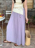 Fongt Xixi 2025 Summer New Temperament Is Thin And High-Rise Half-Dressed Dress Woman 85183