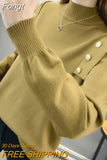 Winter Elegant Fashion Knitted for Women 2023 New Chic Korean Top Popularity Pullover Top Thickening Turtleneck