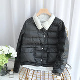 Down Jacket Women 2022 Short White Duck Down Coat Ultra Light Feather Parkas For Female Casual Loose Jackets