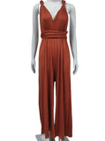 Sexy Hot Women's Wear Independent Station Ebay Fashion Solid Color Wear French Wide-Legged Pants-Outfit