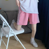 Fongt Cotton Super Fire Sports Shorts Female 2023 Summer Korean Version Of Students Loose And Thin Wide Foot Five Split