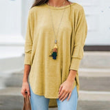 Casual Cotton O Neck