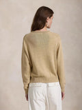Fongt Women's Clothing Cartoon Bear Round Collar Long-Sleeved High-Necked Loose Knitted Sweater For Autumn And Winter 2025