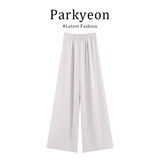 Fongt Price Korean High-End Wearing Strap Design Sense V Collar Sleeveless Vest Straight Slack Suit Women