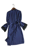 Sex Underwear Perspective Seduction Sexy Lace Side Home Pyjamas Large Ice Cream Bathrobe
