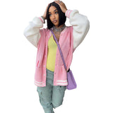 Fongt New Women's Casual Knit Jacket Coat-Outfit