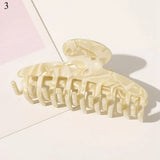 Quality Acetate Leopard Hair Claws Large Barrette Crab Claw Clip Bath Clip Ponytail Clip For Women Girls Hair