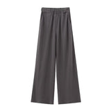 Fongt Fragrant Cotton Lint Neck Vest Set Of Women's Summer With Light Luxury High-End Trousers Two Sets