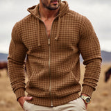 Fongt Version Of The 2025 Autumn Men's Coat Casual Jersey Wish Bump Color Zipper Shirt Multi-Color Multi-Code Cardigan
