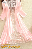 Women Lace Jacket Summer Elegant Half Sleeve Embroidery Floral Thin Lace Coats Ladies White Cardigan