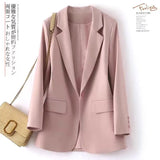 Fongt Suit Jacket Women's Short Model 2025 Autumn New Korean Version This Year's Popular Small Spring And Autumn Loose Suit