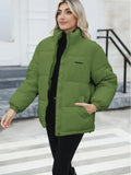 Size Women's Warm Coat 2023 Winter New Women's Cotton-Padded Coat Cotton-Padded Jacket-Outfit