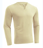 Fongt New Hot Fitness Plus-Size Sports T-Shirt Men's Elastic Comfortable Long-Sleeved Autumn