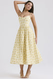 Fongt Women's Dress Summer New Sexy Bare Slings Gentle Wind Dress Women's Skirt