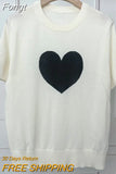 Pattern Knitted T-Shirt Women 2023 Summer Clothing Casual Silk Luxury Designer Tee Shirt Tees Tops Female Fashion