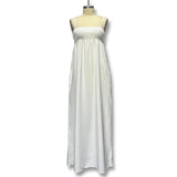 Fongt Summer New Women's Solid Color Slings To Take Long Dress Sleeveless Casual Comfortable Skirt