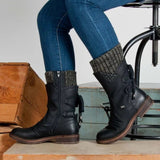 Women Winter Boots Mid-Calf Snow Boots Female thigh high boots Warm High Quality Botas Mujer Plus