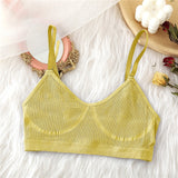 Seamless Tank Tops Women Bra Sexy Underwear Adjustable Strap Wire Free Bralette Female Lingerie Intimates