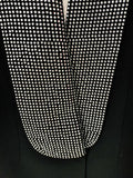 QUALITY 2023 Newest Fashion Designer Jackets Women's Stylish Backless Diamonds Beaded Shawl Collar Blazer